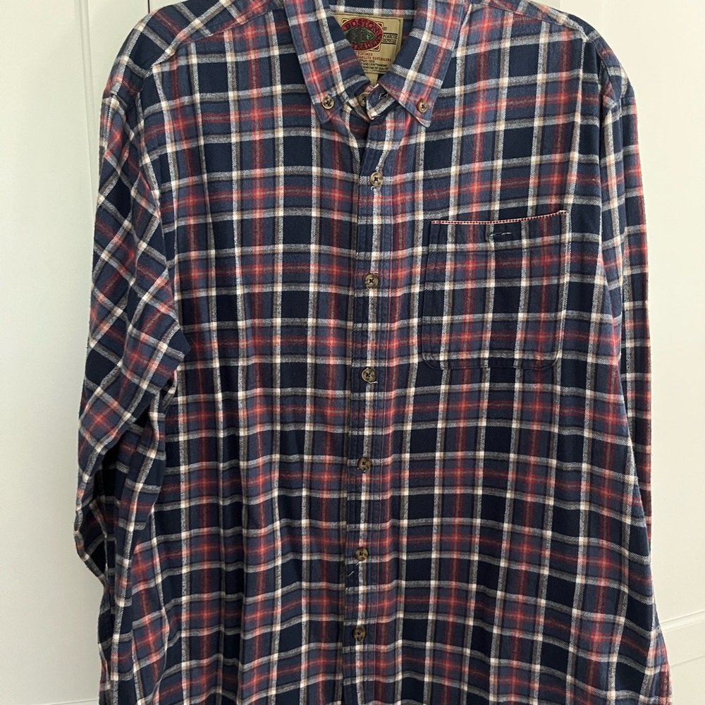 Boston traders flannel